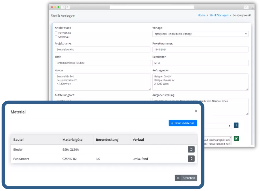 Datenservice LoCaStatik